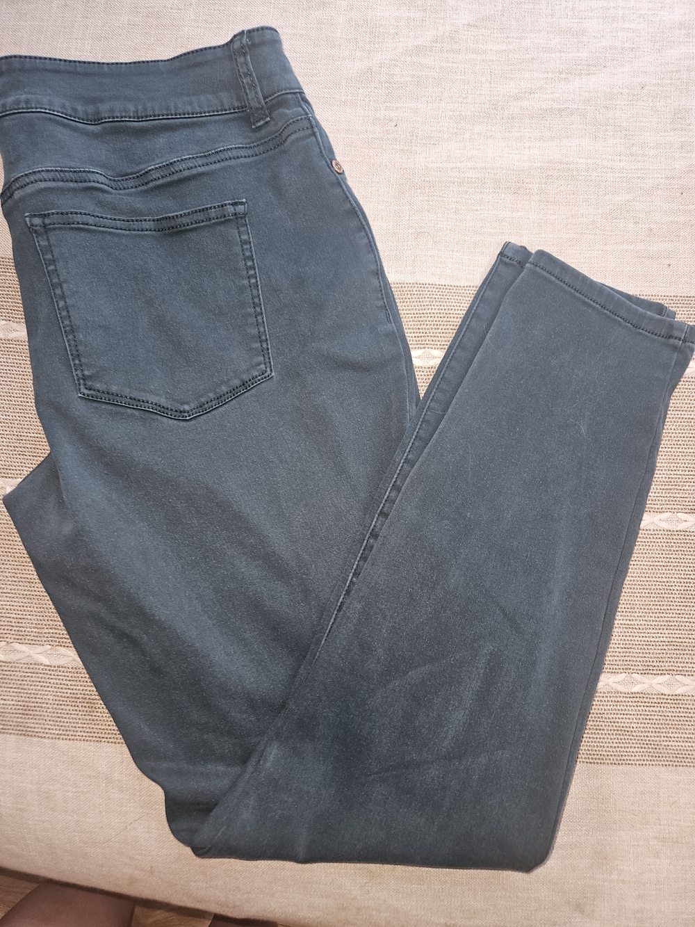 Maurices Women's Skinny Stretch Jeans — Teal Green Size L